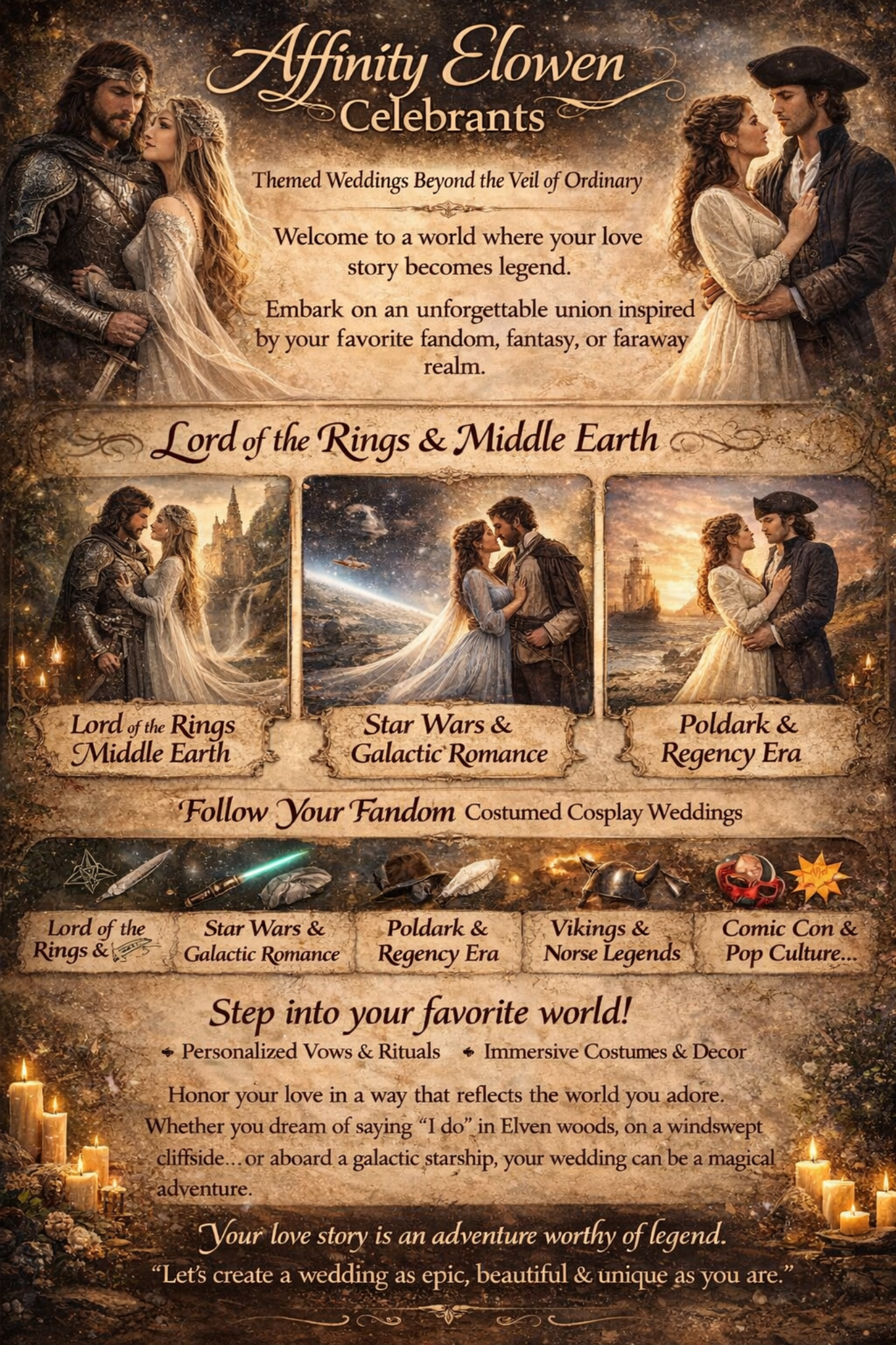 Themed weddings